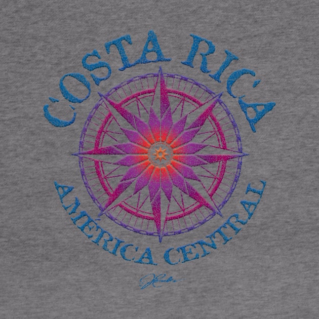 Costa Rica, Compass Rose by jcombs